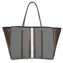 Haute Shore Greyson Cocoa Neoprene Tote Shoulder Bag NWOT - £28.10 GBP