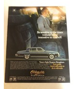 1982 Oldsmobile Regency Car  Vintage Print Ad pa8 - $8.90