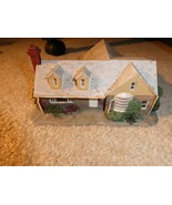 Vintage Rundown HO Scale Plastic Suburban House Building - $21.78