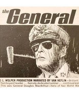 1965 The General MacArthur Television War Show Advertisement 3M TV Speci... - $27.41 CAD