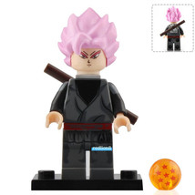 Goku Super Saiyan Rose Dragon Ball Lego Compatible Minifigure Bricks Toys - £2.36 GBP