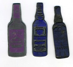 3 Vodka Distillery Metal Advertising Pieces 1950&#39;s Grand Duke Nuyers Vod... - £15.00 GBP