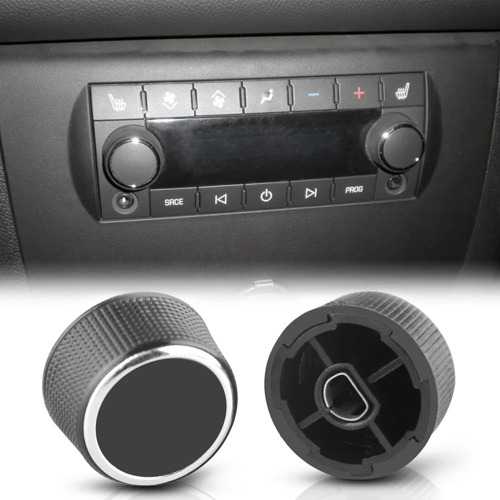 2 Pc Rear Radio o Volume Knob For 07-13 Chevy Tahoe  - £38.97 GBP