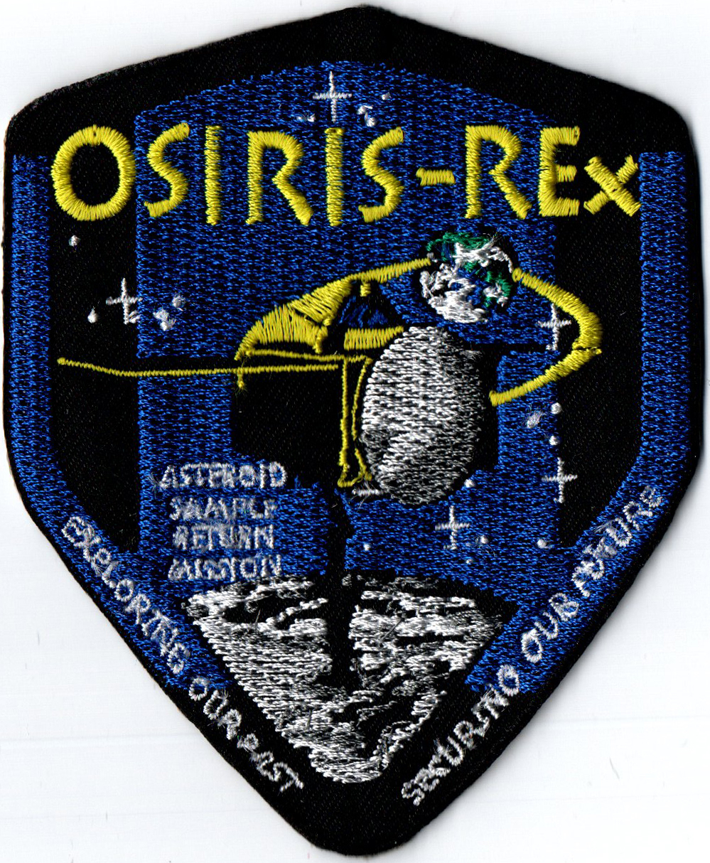 Primary image for Human Space Flights OSIRIS-REx NASA Asteroid Sample Return Badge Iron On Patch