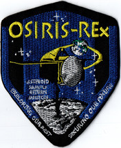 Human Space Flights OSIRIS-REx NASA Asteroid Sample Return Badge Iron On... - $25.99+