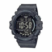 Casio Men&#39;s AE1500WH-8AV Wide Face Black Digital Grey Resin Strap Watch. - $46.50