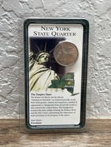 New York State Quarter 2001 in Packaging w/ NYS Facts Littleton Coin Co ... - $7.91