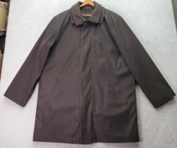 Lauren Ralph Lauren 3 in 1 Trench Coat Mens Size 46 Brown Removable Quilted Vest - $83.79