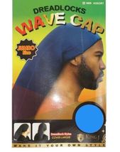 Aqua - Jumbo 18&quot; Dreadlocks Jumbo Rasta Stocking Wave Hat Cap Reggae FLEX - £15.04 GBP