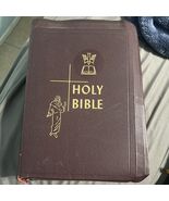 Vtg The Catholic Press Holy Family Edition of the Holy Bible 1950 Printe... - €42,78 EUR