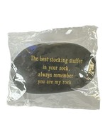 STOCKING STUFFER You are My Rock Engraved Rock - Black - €14,37 EUR