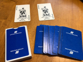United Airlines Playing Cards W/Box - £5.41 GBP
