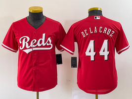 New Elly De La Cruz #44 Cincinnati Reds mens Red jersey M-3XL - $40.92+