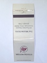 Westin Hotel Motel Resort Inn Cincinnati Ohio Matchbook Cover Matchbox - £3.91 GBP