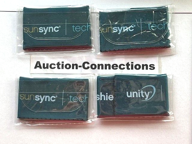 Unity VSP SunSync - Premium Microfiber Lens Cleaning Polishing Cloth LOT... - $15.08