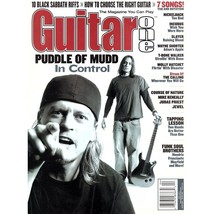 Guitar One Magazine April 2002 Puddle of Mudd 10 Black Sabbath Riffs Tapping - $6.26