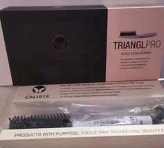 Calista Triangl Pro Heated Detailer Brush - Purple - Fast Free Ship - $32.55