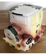 Car Buggy Jalopy Anthropromorphic Ceramic Coin Piggy Bank Vintage MCM Se... - $254.90 MXN