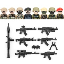 8PCS Modern City SWAT Ghost Commando Special Forces Army Soldier Figures... - £17.53 GBP