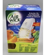 Air Wick Nite Light Plug-in Scented Oil Warmer &amp; &quot;Mandarine &amp; Green Tea&quot;... - £29.71 GBP