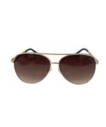Quay Australia Vivienne Aviator Sunglasses Gold Brown - €83,99 EUR