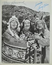 The Three Stooges Signed Photo x3 - Moe Howard, Larry Fine, Joe De Rita w/COA - $1,859.00