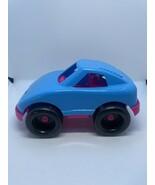 American Plastic Toys Inc Blue Toy car. Made in USA. Item 410. - $12.35