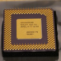 Intel Pentium A80502-75 75MHz SX961 CPU Processor Tested &amp; Working 10 - $23.36