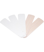 Lighting 7741600 52-Inch White/Bleached Oak Replacement Fan Blades - $151.97 CAD