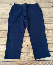 Susan graver Weekend NWOT  Premium stretch crop pants size PM Black AY - £15.85 GBP
