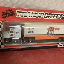 Matchbox Super Star Transporters 1991 Alan Kulwicki Hooters Racing Team ... - £9.92 GBP