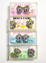 KOALA LAND Gomma con custodia 4 pezzi LEMON Super Retro Carino Vecchio Vintage - $38.92