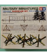 Military Minitures Barricade Set  NIB Unsealed Plastic Model Kit Miniatures - $20.30 CAD