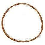 Alphasew Home Sewing Machine Belt length 21" x DIA 7" Flat Belt with Teeth