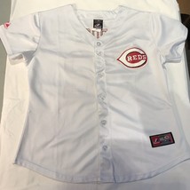 Cincinnati Reds Bruce Youth Size XL Majestic Jersey MLB Genuine See Pictures  - £15.53 GBP