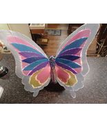 Fiber Optic Butterfly Lamp Vintage Dorm Room See Video - $69.42 CAD