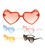 KIDS YOUTH GIRLS HEART SHAPED CRYSTAL SUNGLASSES LOVE RETRO CLASSIC FASH... - £6.13 GBP