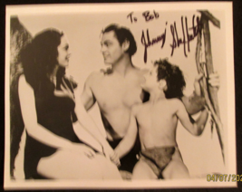 JOHNNY SHEFFIELD : ACTOR :TARZAN SON (ORIGINAL AUTOGRAPH PHOTO) CLASSIC - $3,726.88 MXN