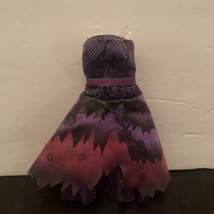 Disney Descendants 2 Mal Isle Of The Lost Purple Short Dress Only - £8.23 GBP
