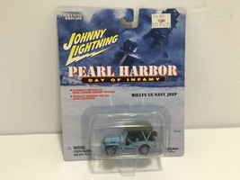 New Johnny Lightning MIL001 Pearl Harbor Day Of Infamy Willys US Navy Jeep - £22.19 GBP