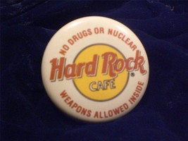 Music Pin Hard Rock Cafe Logo Button from the London Hard Rock - £4.74 GBP