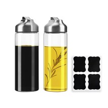 Oil Bottles For Kitchen - 14 Oz Glass Oil Dispenser- Oil And Vinegar Dis... - $39.99