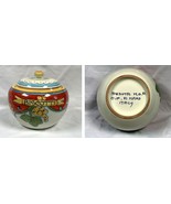 Deruta Hand Made Dip a Mano Italy Pottery Jar Canister Cookie Biscotti L... - $97.96