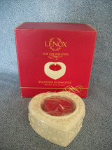 Lenox Yuletide Glowlites Heart Tea Light For The Holidays New Boxed - £5.41 GBP