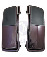  Black Cherry 6x9&quot; Speaker Lids for Harley Davidson Touring Models FLH FL - $187.11