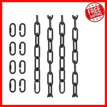 Rust-Resistant 6ft Black Pendant Chandelier Chain - Adjustable &amp; Versatile - $49.46