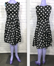 GK Grace Karin Black Polka Dot Sleeveless Small Ladies Womens Dress - £16.80 GBP