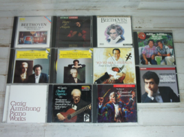 Lot of 11 Classical and Instrumental Music CDs Piano Cello Beethoven Yo-Yo Ma - £17.19 GBP