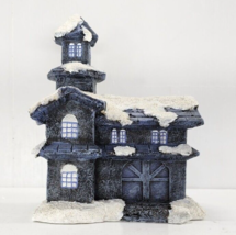 Unbranded Non-Lighted Dark Colored Resin Christmas Village Building - $8.79