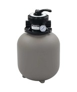 vidaXL Pool Filter Grey High-density polyethylene 14-inch Durable - €232,35 EUR